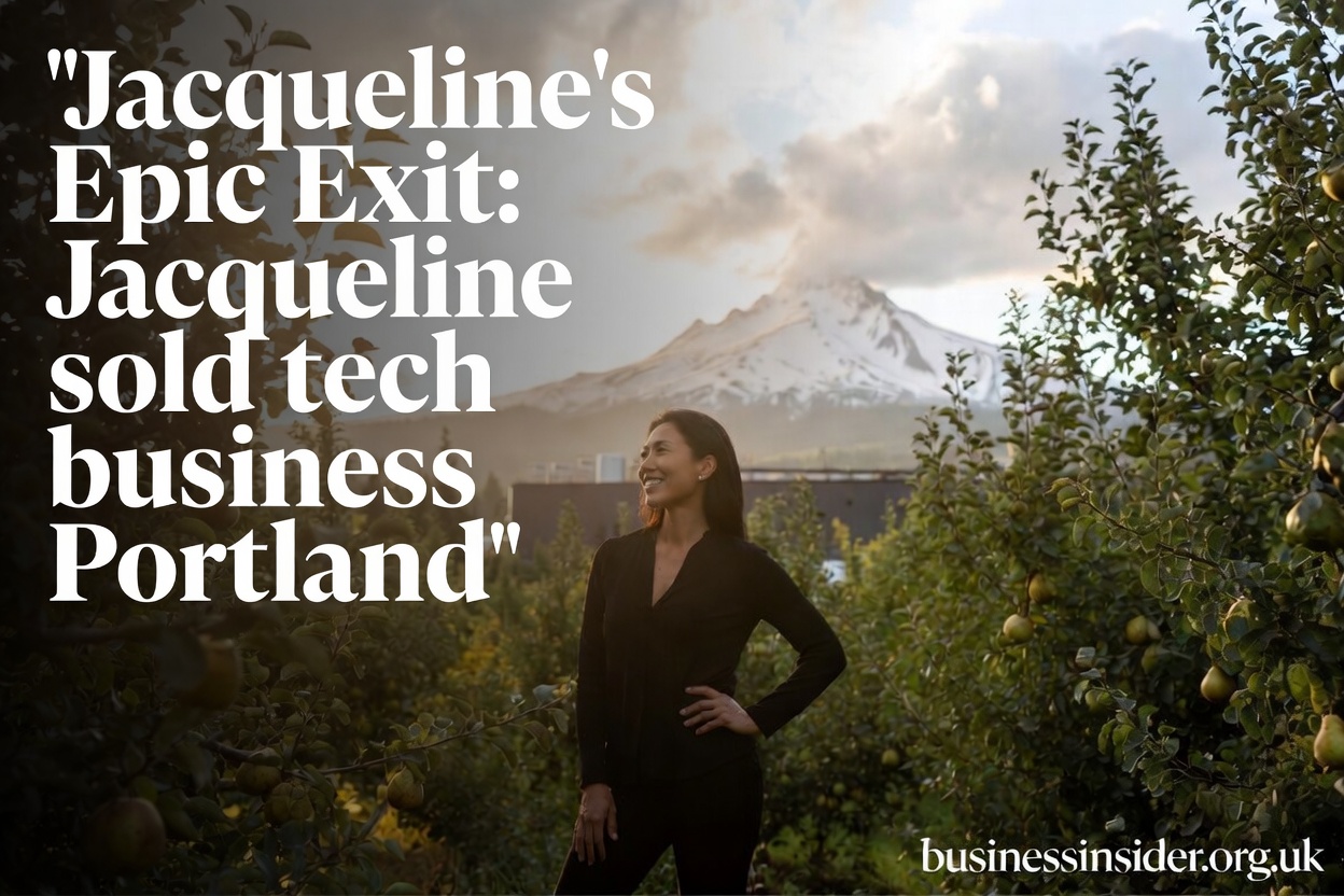 Jacqueline's Epic Exit: Jacqueline sold tech business Portland